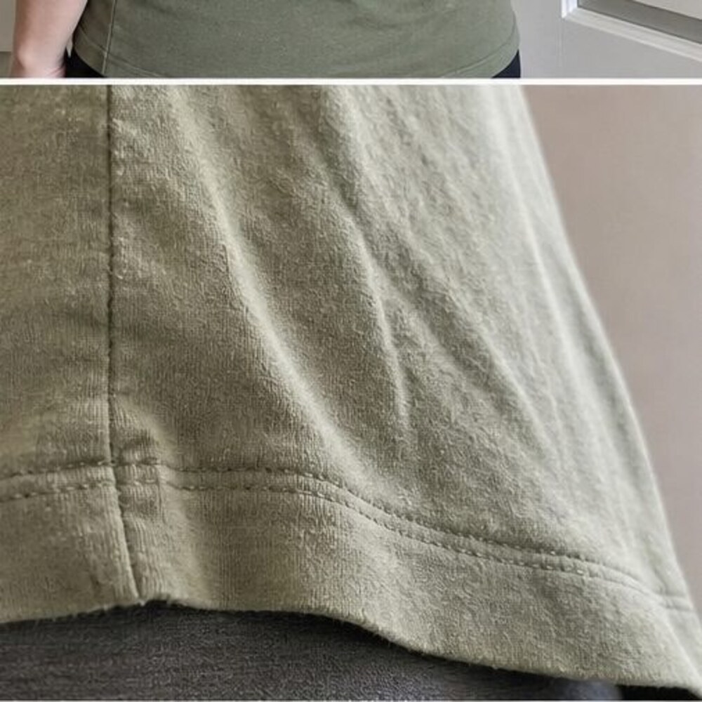 Olive Button Blouse - Picture 6 of 6